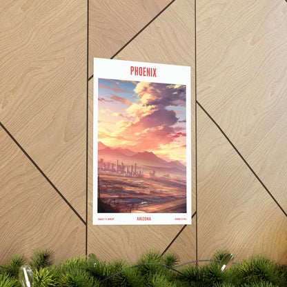 Phoenix, Arizona, Premium Matte Anime Poster