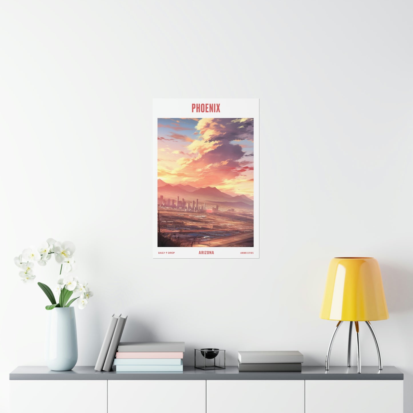 Phoenix, Arizona, Premium Matte Anime Poster