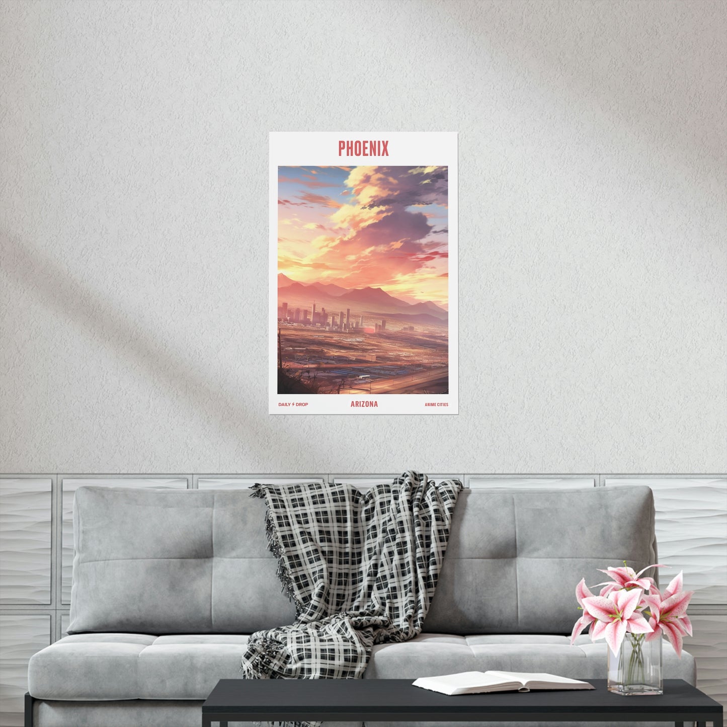 Phoenix, Arizona, Premium Matte Anime Poster