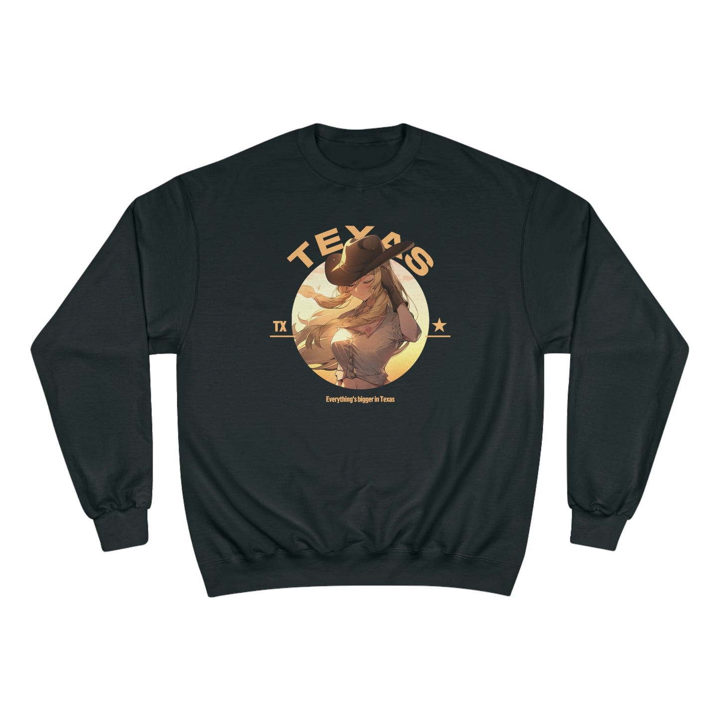 Texas, Anime Champion Sweatshirt