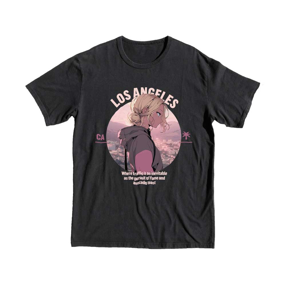 Los Angeles, California, Anime T-shirt