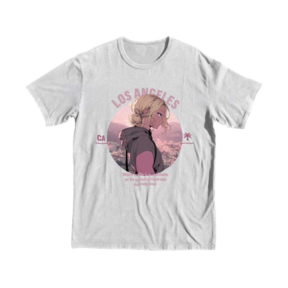 Los Angeles, California, Anime T-shirt