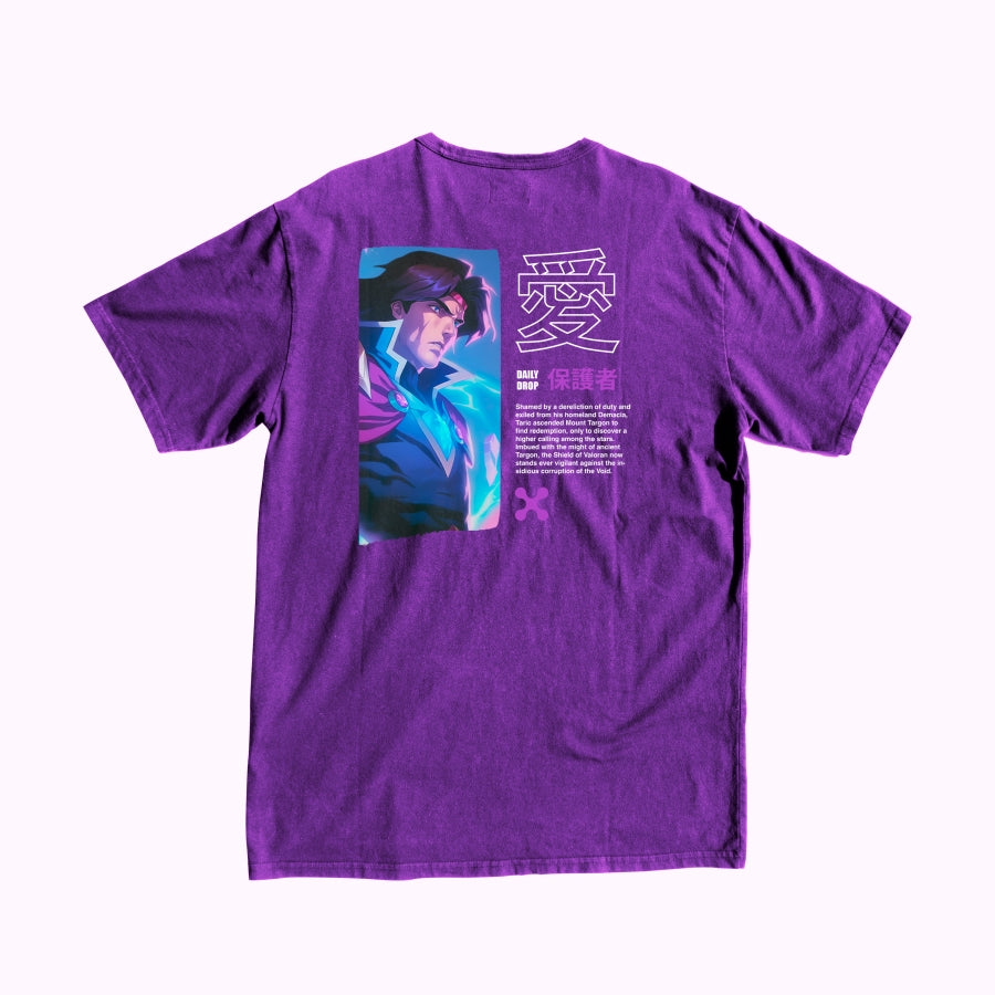 League of Legends BackPrint Taric Anime Tee
