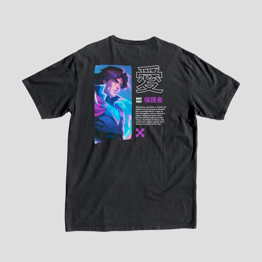 League of Legends BackPrint Taric Anime Tee