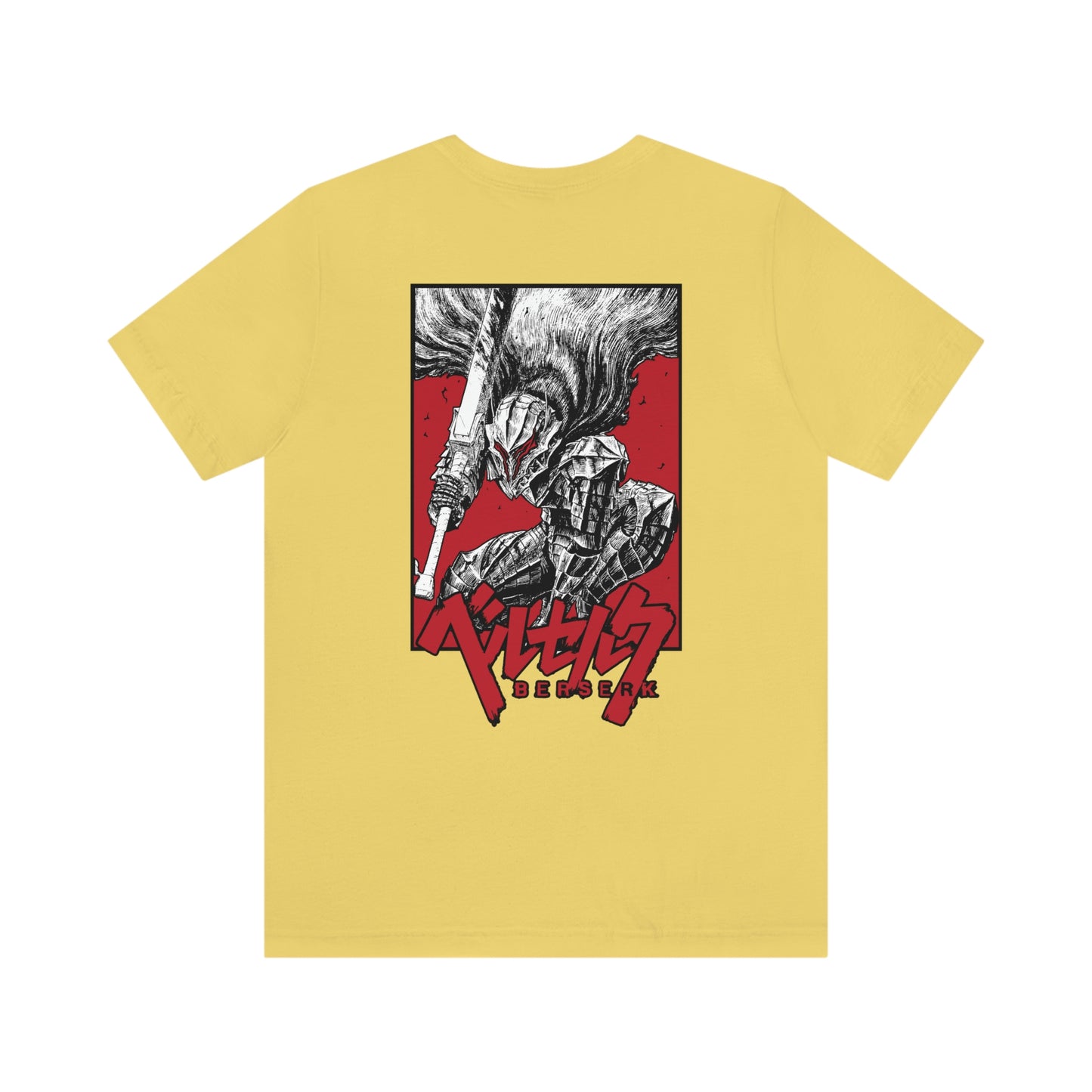 BackPrint Berserk Armor Tee Printify