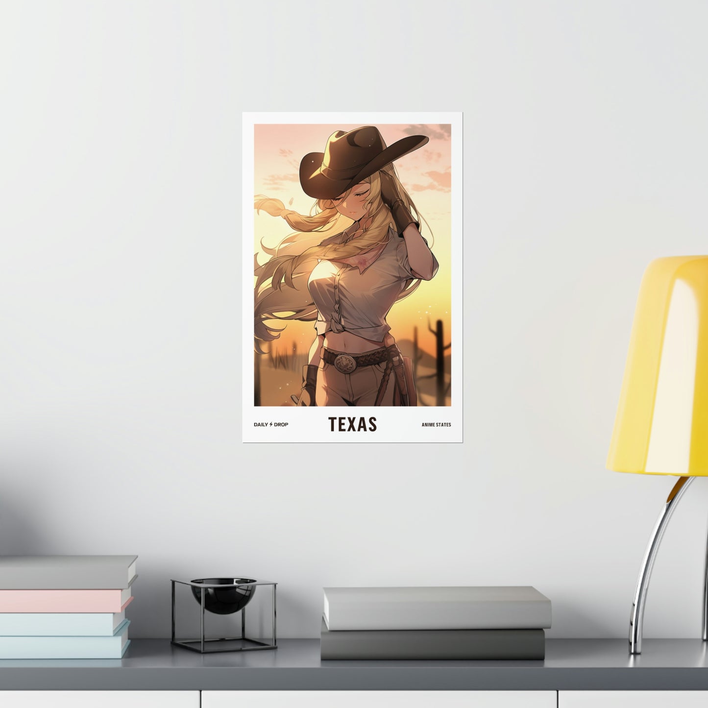 Texas, Premium Matte Anime Poster