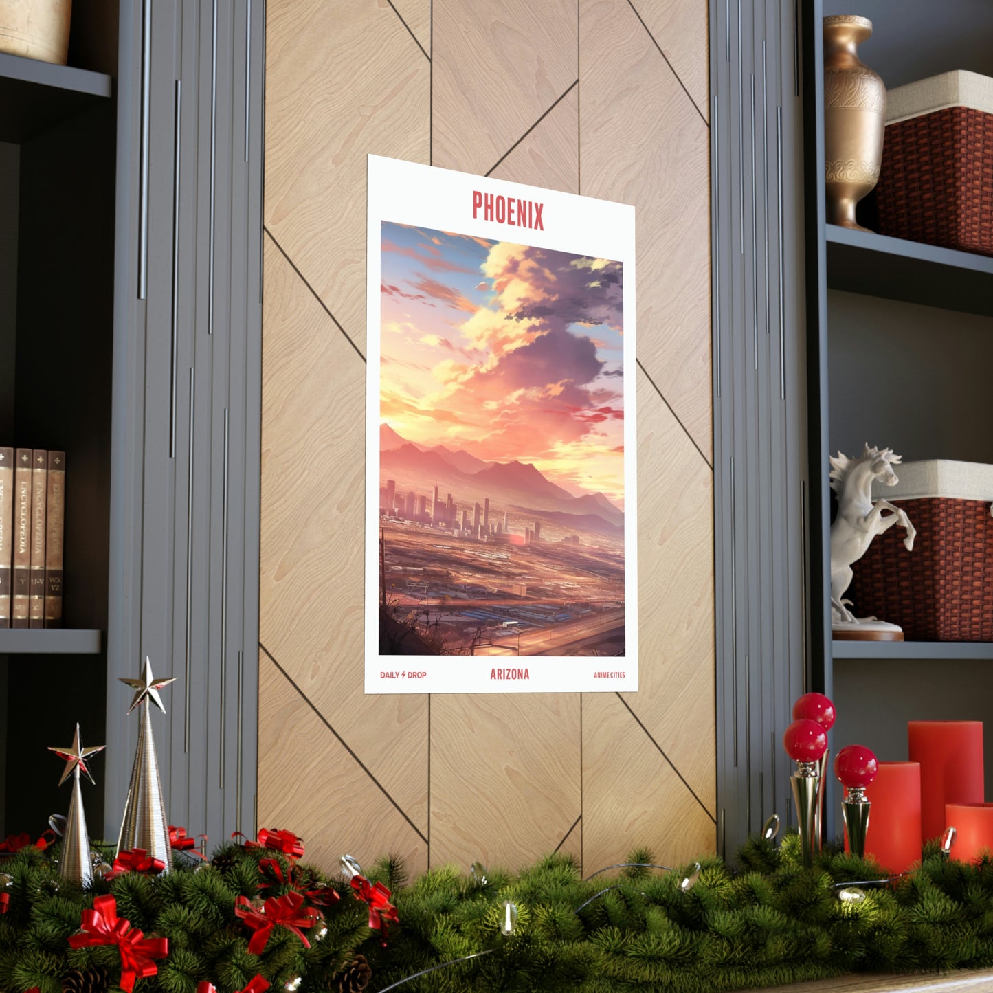 Phoenix, Arizona, Premium Matte Anime Poster