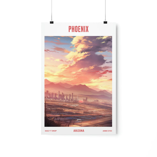 Phoenix, Arizona, Premium Matte Anime Poster